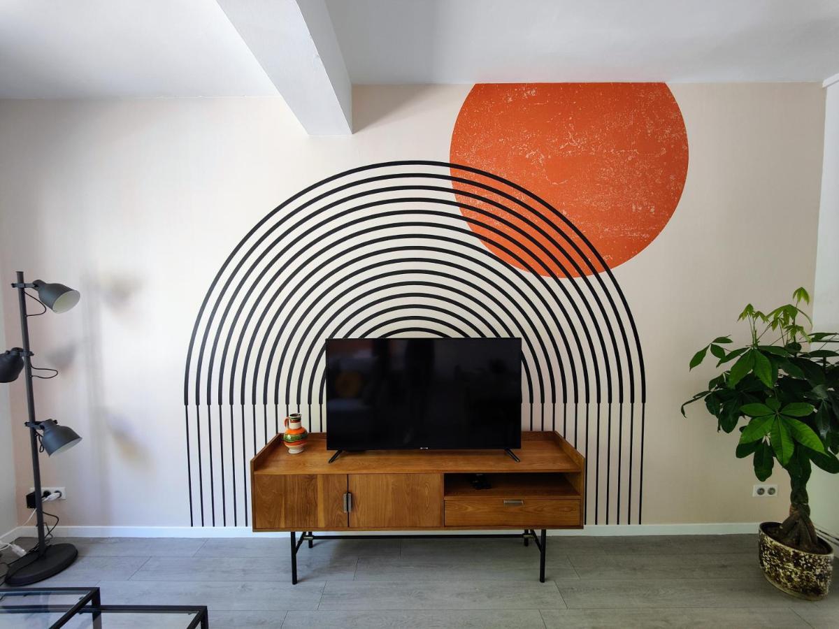 Le Rainbow - Grand Studio Avec Terrasse Dunkirk Luaran gambar